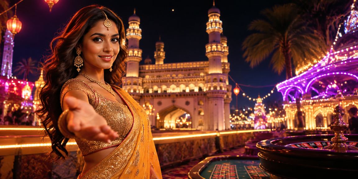 Live casino action in Hyderabad with Bollywood vibes